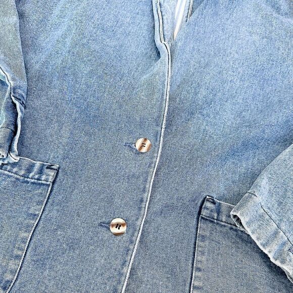 Vintage Talbots Women’s Denim Jacket - Picture 3 of 5